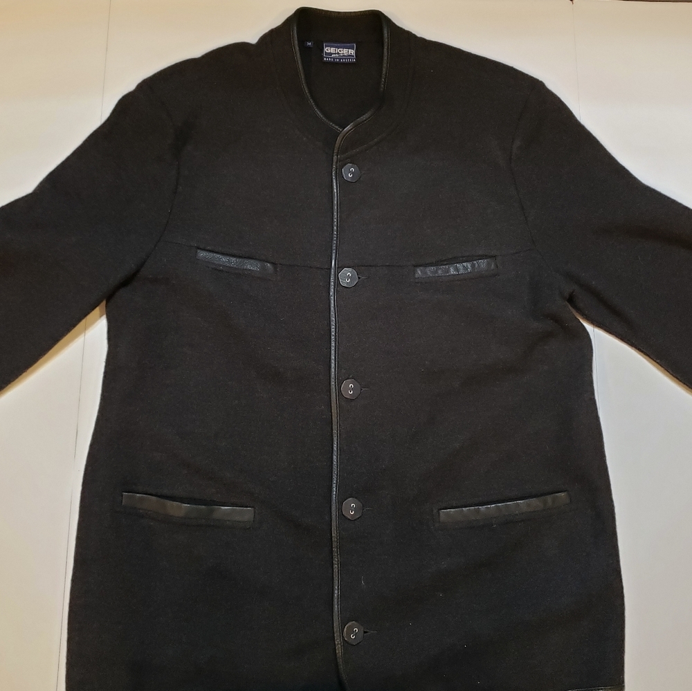 Geiger of Austria sz 54eu(us 44) boiled wool coat